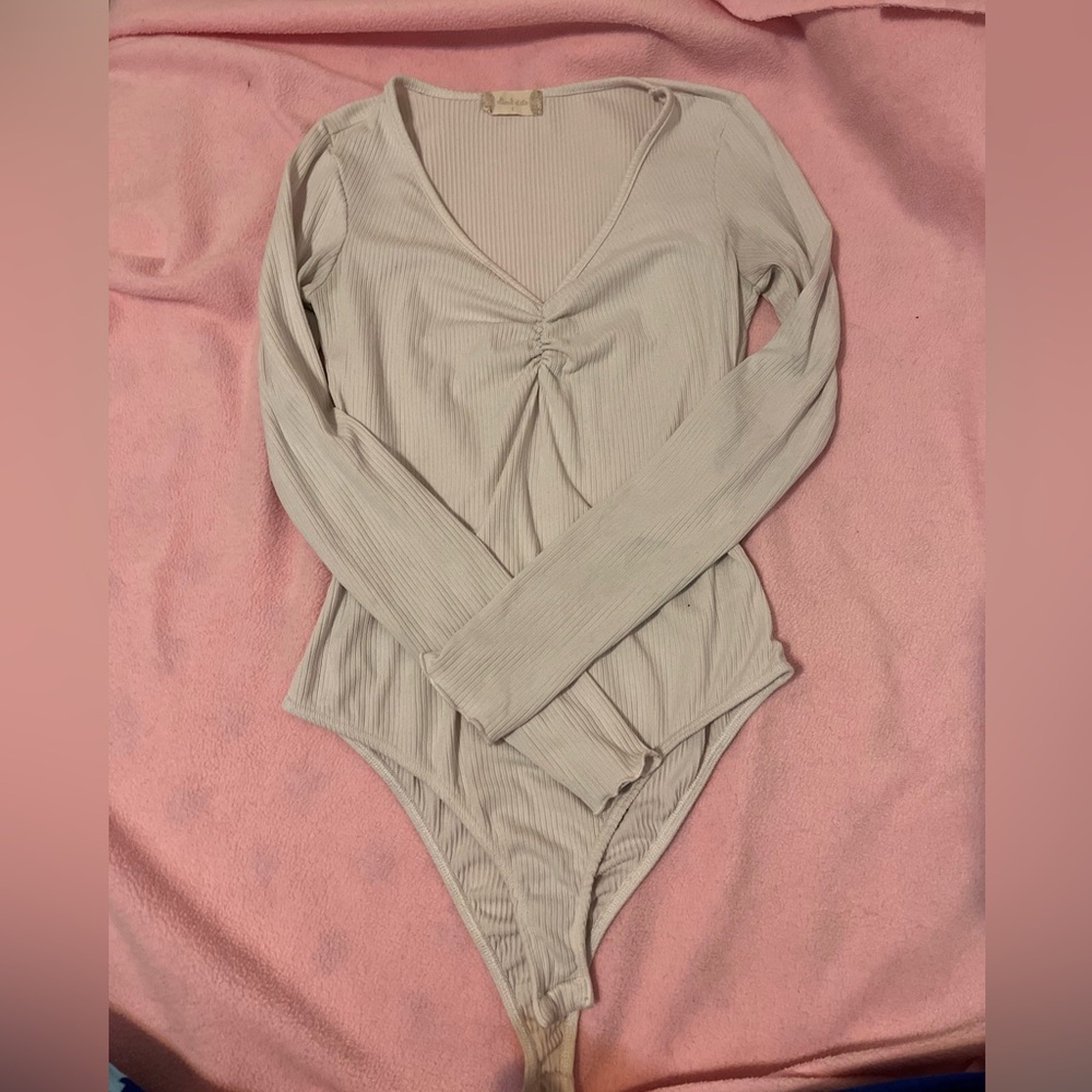 Womens White bodysuit
